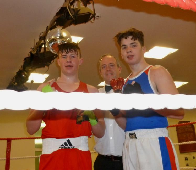 Boxing picture parade from Letterston